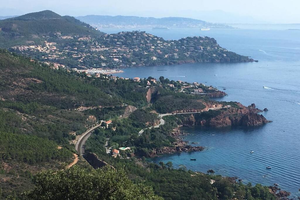 "Les Alizes" Cote Piscine Proche Bord De Mer Сен-Рафаель Екстер'єр фото
